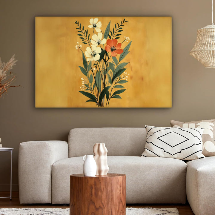 MuchoWow© Leinwandbild Gross 120x80 cm XXL Dekoration Wohnzimmer Bilder Pictures Wall Decoration Liv
