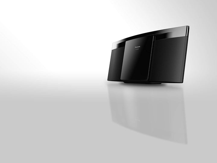 Panasonic SC-HC212EG-K 2-Kanal Micro Hi-Fi System, 20 Watt, DAB+ Digitalradio, CD-Player, Bluetooth,