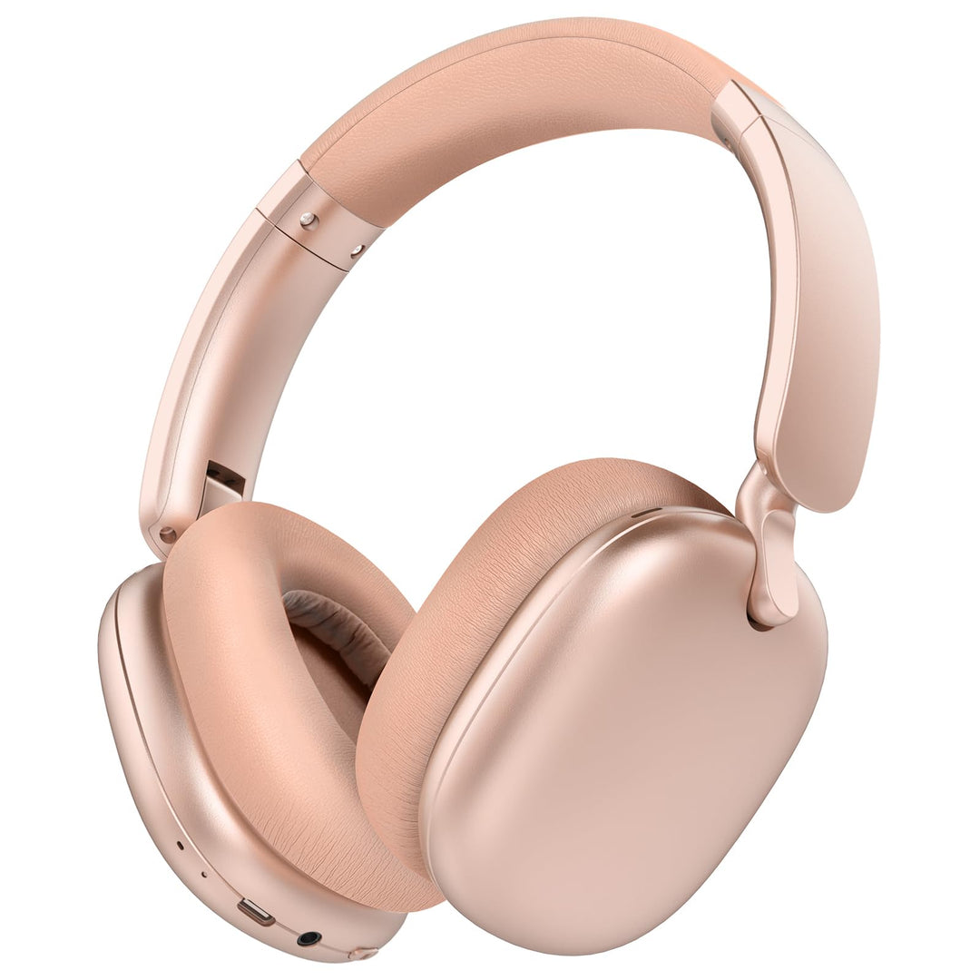 C6 Aktive Noise-Cancelling-Kopfhörer, Drahtlose Over-Ear Bluetooth-Kopfhörer, 60 Stunden Spielzeit,