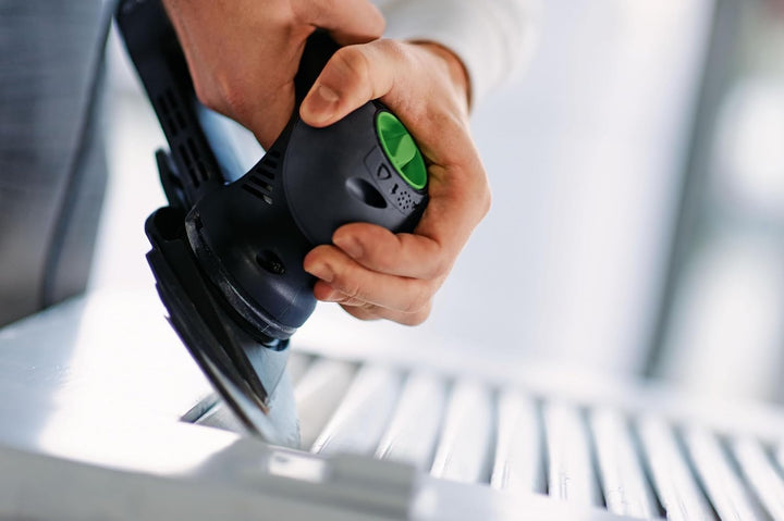 FESTOOL 497393 Schleifblätter STF V93/6 P100 GR/100 Schleifscheiben P6 Grit / 100 pk, Schleifscheibe