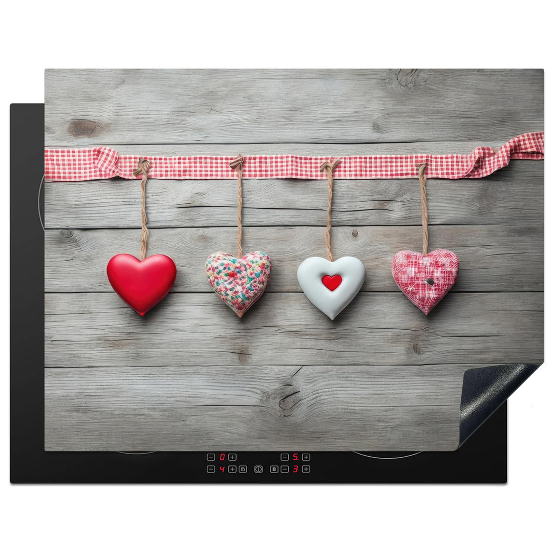 KitchenYeah© Herdabdeckplatte Einteilig Ceranfeld Abdeckplatte für Induktionsschutz Ceranfeldabdecku