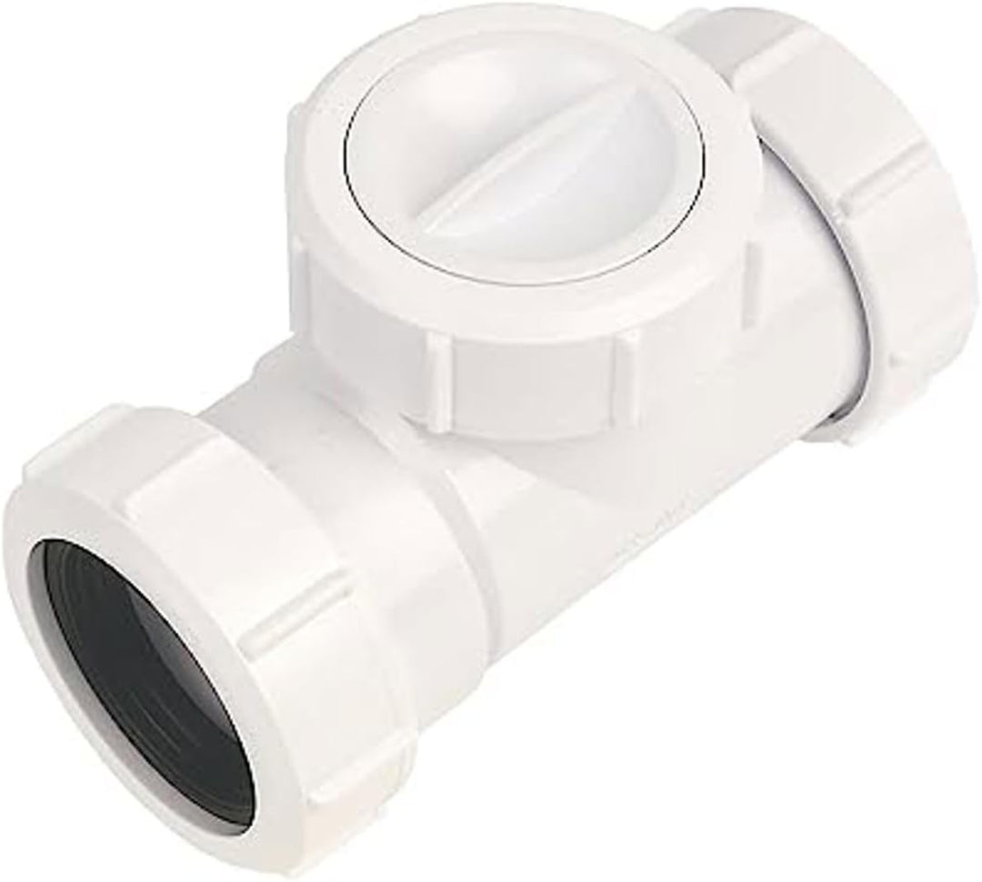 McAlpine T28M-NRV Multifit In-Line Rückschlagventil, weiss