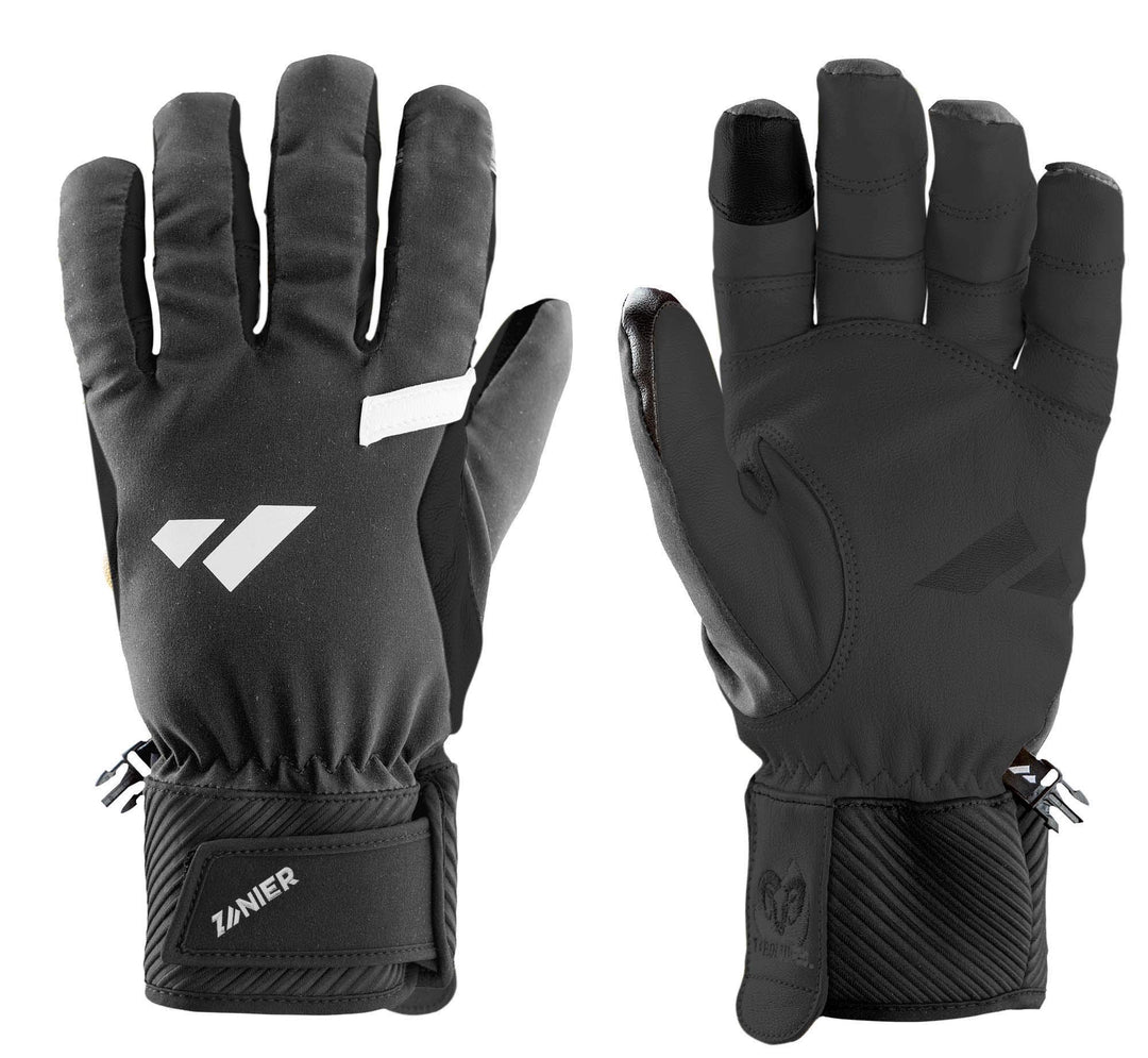 Zanier-Unisex-Handschuhe-LASERZ.TW 8 Schwarz, 8 Schwarz