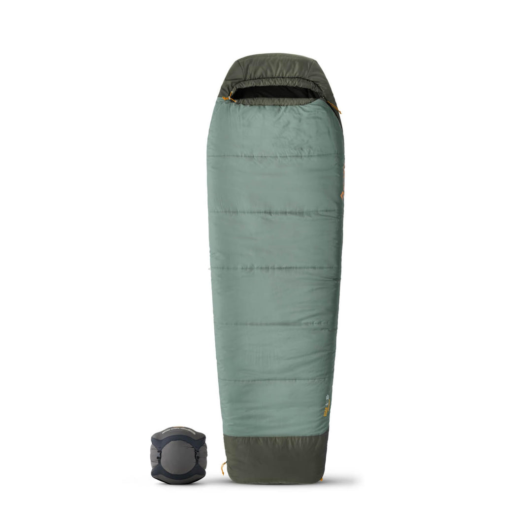 SEA TO SUMMIT - Boab Schlafsack aus Kunstfaser (–1 °C) - Rechteckig - Durchgehender Reissverschluss