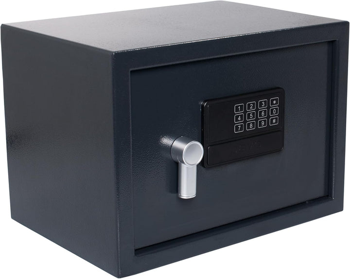 Pavo 8037483 Wand/Tisch Tresor 35x25x25 cm-Safe mit elektronischem Zahlenschloss