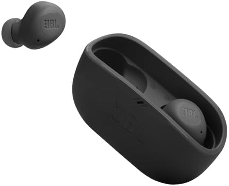 JBL Vibe Buds 2 JBLVBUDS2BLK True Wireless Noise Cancelling Bluetooth Earbuds Schwarz