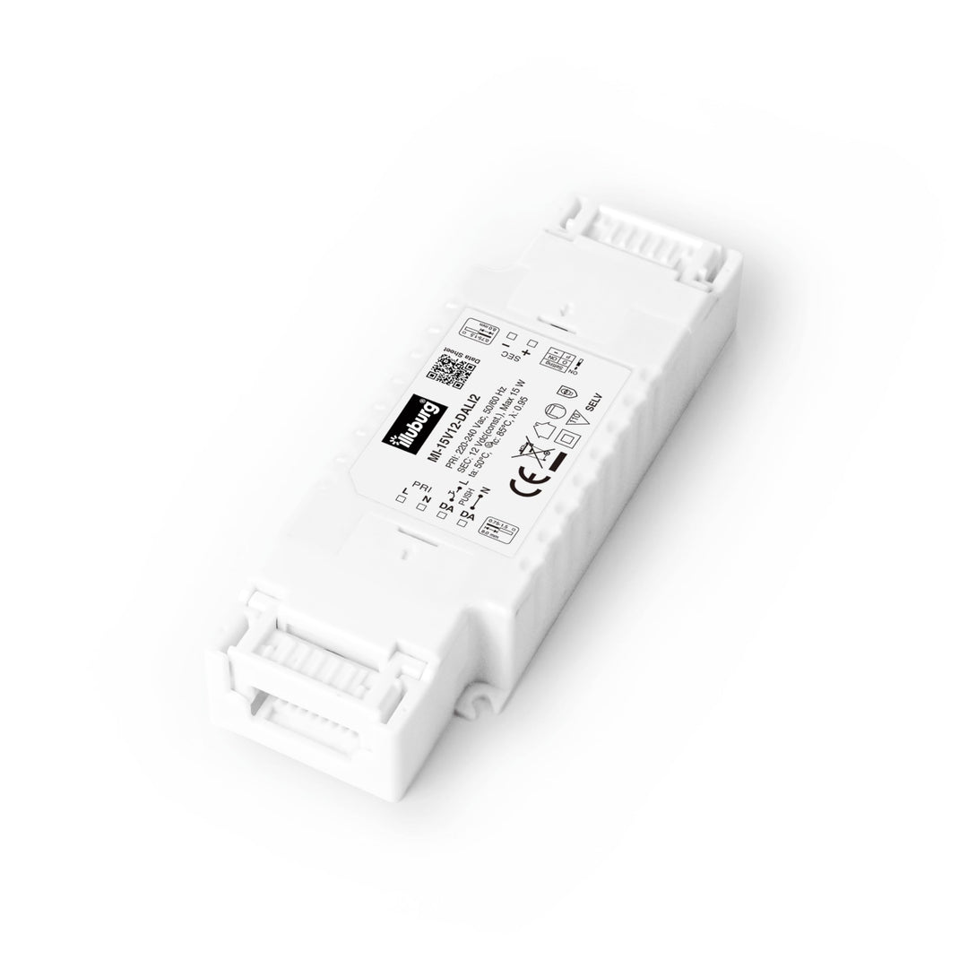 LED Trafo 12V 15W Dimmbar DALI PUSH für Osram Philips GU5.3 MR16 Flickerfree LED Netzteil Treiber Dr