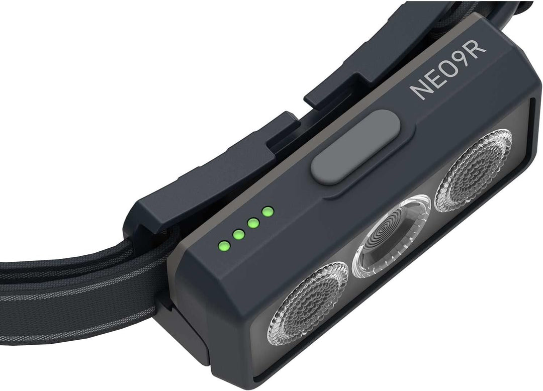 Ledlenser Neo 9R Stirnlampe, schwarz-grau