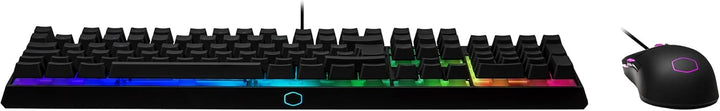 Cooler Master MS110 RGB-Tastatur &amp; Gaming-Maus Kombination – Lineare mem-chanische Schalter, 26 Anti