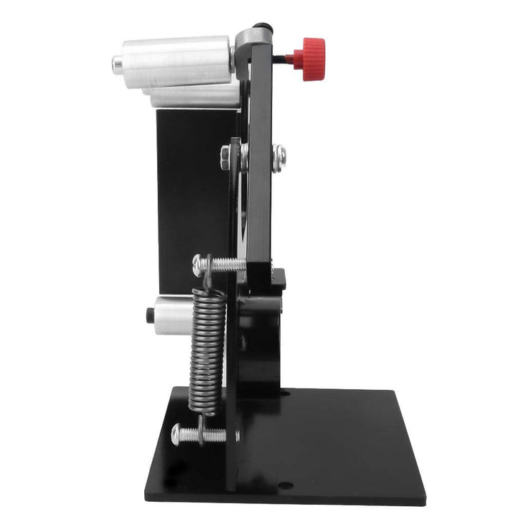 Schleifbandschleifer Zubehör, 50 mm Breite Bandschleifvorrichtung, Schleifpoliermaschine mit Adapter