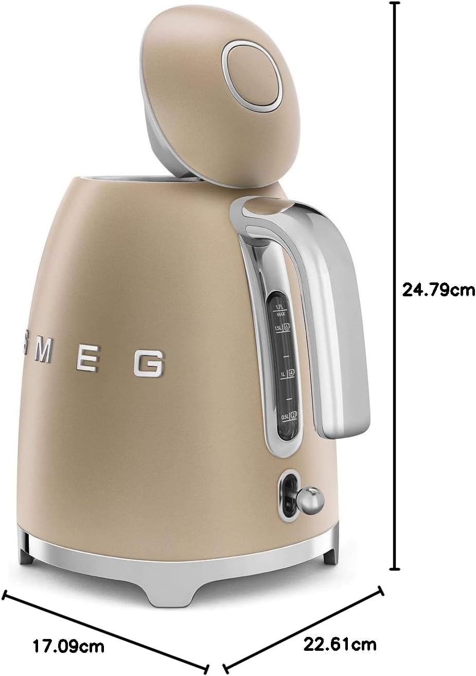 Smeg Wasserkocher, 199,00 Champagner, Champagner
