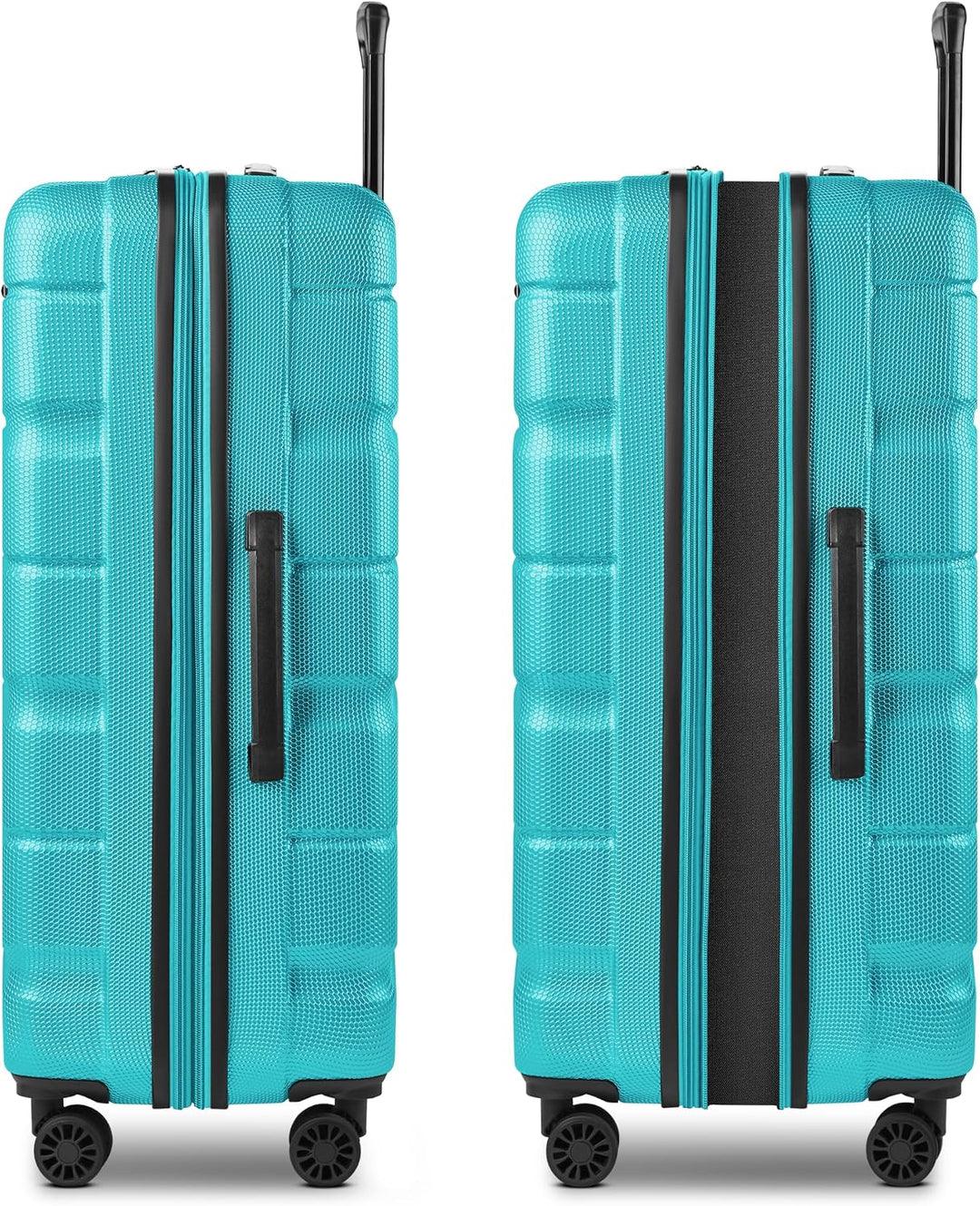 Franky Munich 4.0 Koffer gross | Hartschalen Trolley mit 4 Rollen, Kreuzpackgurt, arretierbarer Grif