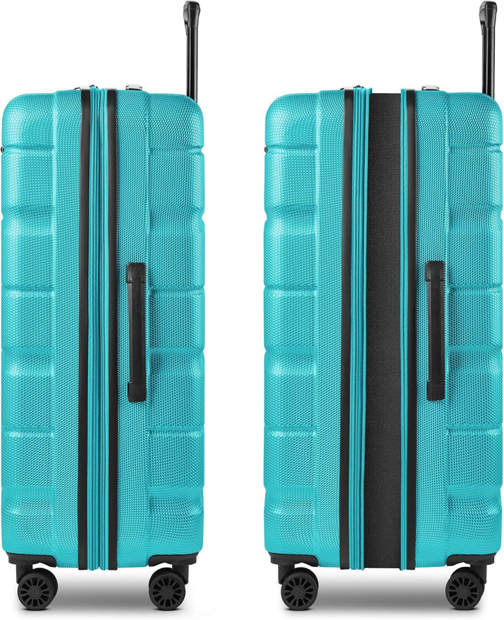 Franky Munich 4.0 Koffer gross | Hartschalen Trolley mit 4 Rollen, Kreuzpackgurt, arretierbarer Grif