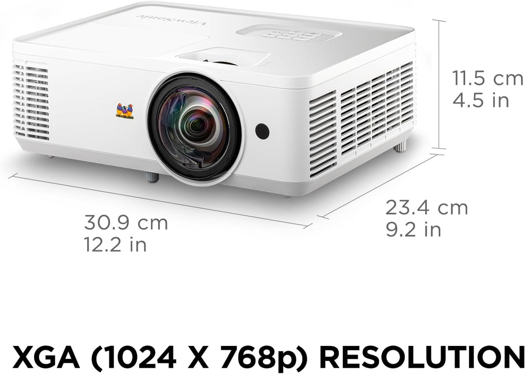 Viewsonic PA503S 3D Heimkino DLP Beamer (SVGA, 3.600 ANSI Lumen, HDMI, 2 Watt Lautsprecher, 1.1x opt