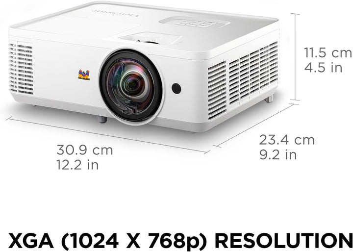 Viewsonic PA503S 3D Heimkino DLP Beamer (SVGA, 3.600 ANSI Lumen, HDMI, 2 Watt Lautsprecher, 1.1x opt