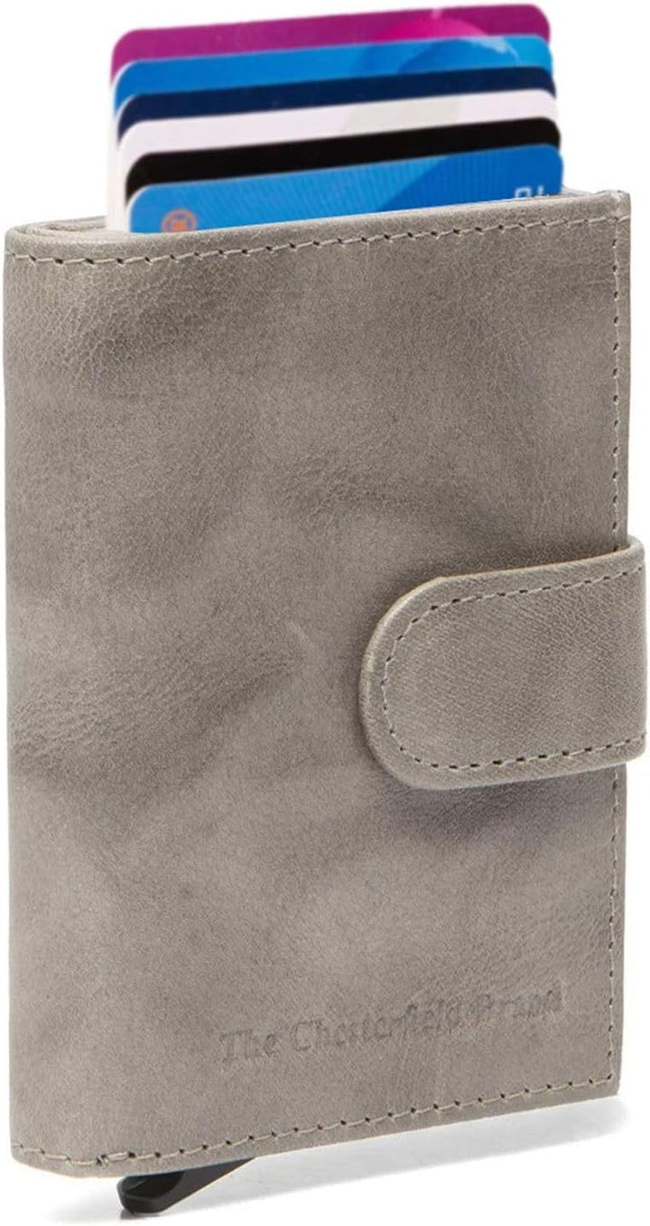 The Chesterfield Brand Hannover - Kreditkartenetui 6cc 10 cm RFID Light Grey Grau, Grau