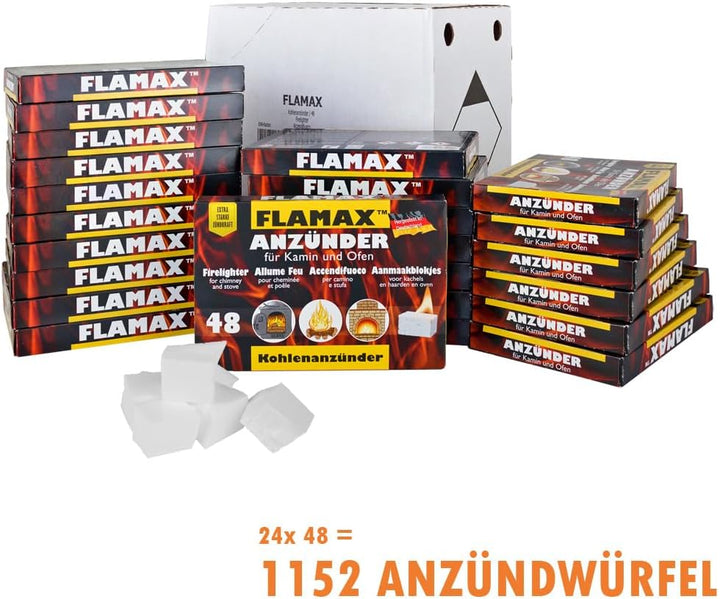 288x / 576x / 1152x Anzündwürfel Kaminanzünder Kohleanzünder Anzünder Würfel Grillanzünder Ofenanzün