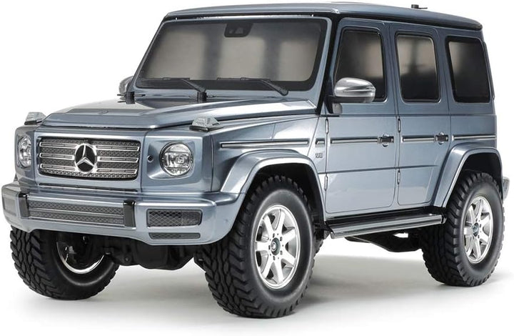 TAMIYA TAM58675 - 1:10 RC MB G-Klasse G500 (CC-02), Bausatz, zum Zusammenbauen, bebilderte Aufbauanl