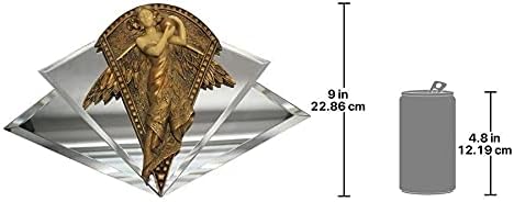 Design Toscano Engel, Art Nouveau Wandspiegel Angel, Angel