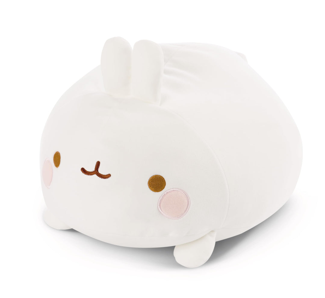 NICI Kuscheltier MOLANG 30x40cm - weiss - Stofftier aus weichem Plüsch, niedliches Plüschtier zum Ku