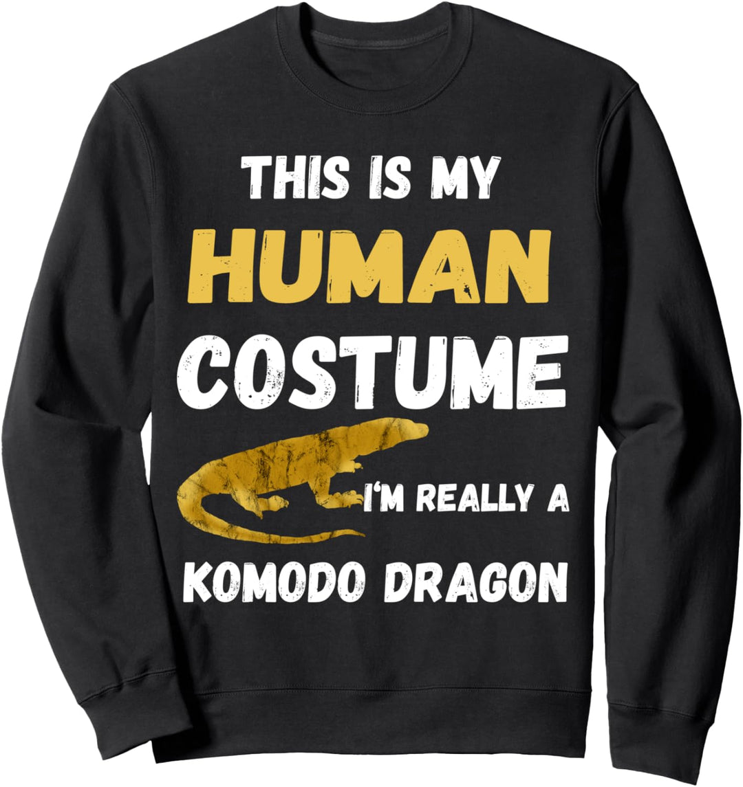 Komodowaran Warane Komododrache Eidechse Reptil Kostüm Sweatshirt