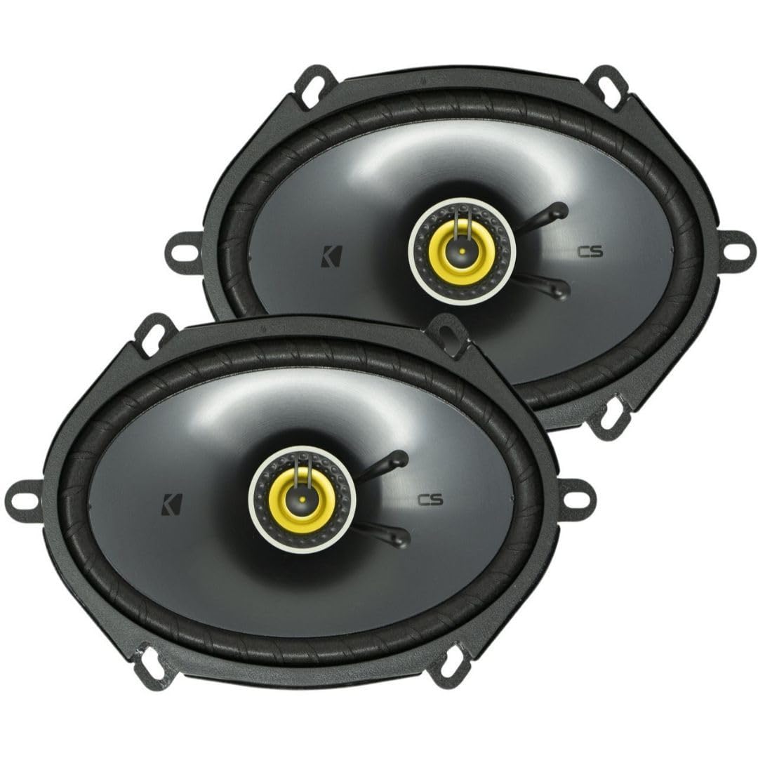 KICKER MELARQT 46CSC684 CSC684 Auto-Stereo-Lautsprecher (6 x 8 x 7 cm, Koaxial)
