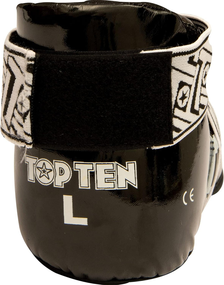 TOP TEN Fussschutz „Superlight Prism“ Schwarz M-L, Schwarz M-L