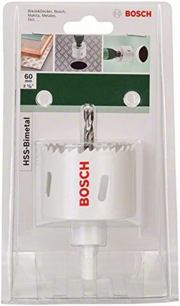 Bosch Accessories 1x Lochsäge HSS-Bimetall (für Aluminium, Metalle, Buntmetalle, Kunststoffe, Acrylg