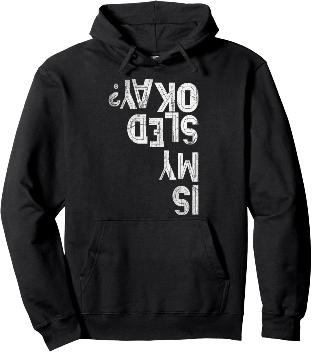 Luge Team Bobsled Racing Schneemobil Street Schlitten Crew Pullover Hoodie