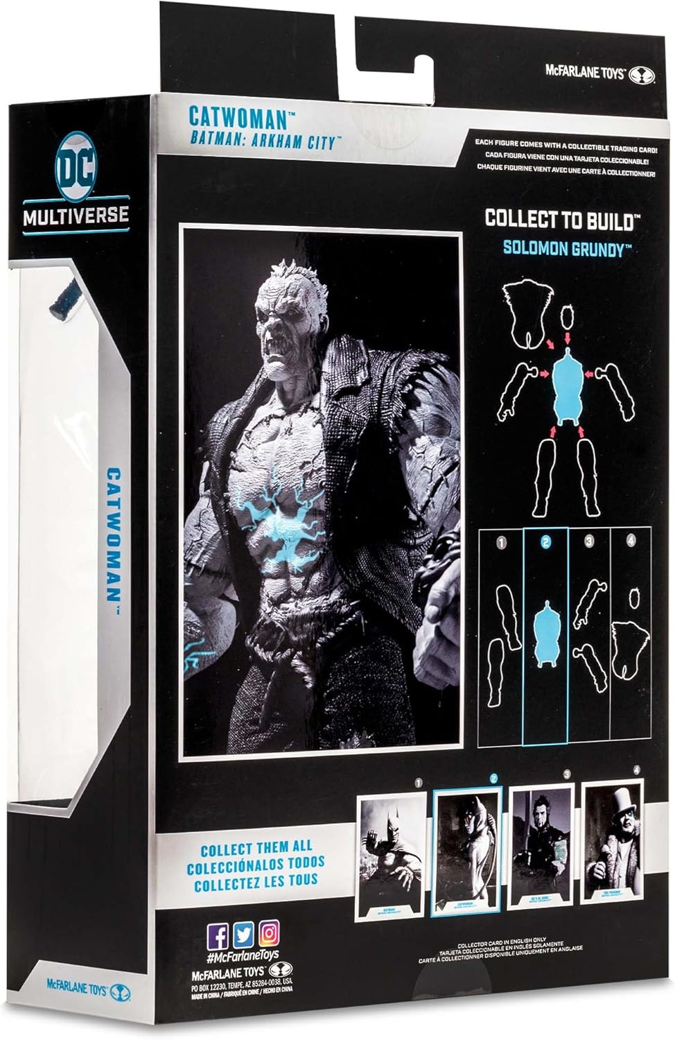 DC Gaming Build A Actionfigur Catwoman Gold Label (Batman: Arkham City) 18 cm