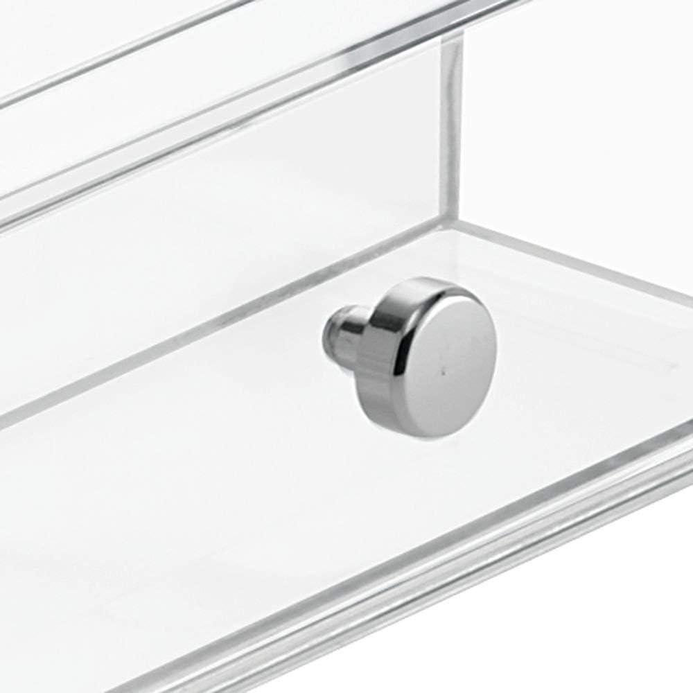 iDesign 37360EU Clarity Kosmetik-Organizer mit Schublade, durchsichtig, Kosmetik-Organizer mit Schub