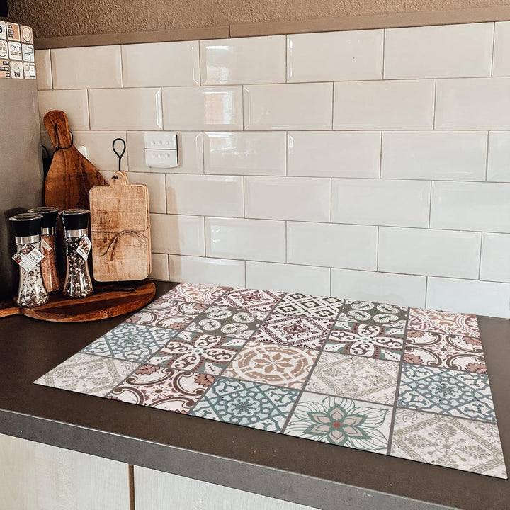 KitchenYeah© Herdabdeckplatte Einteilig Ceranfeld Abdeckplatte für Induktionsschutz Ceranfeldabdecku
