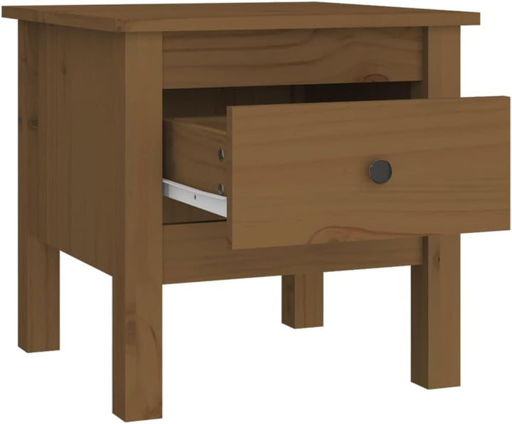 2er Set Beistelltische Nachttisch Nachtkonsole Kommode Schrank Sofatisch Beistelltisch mit Schublade