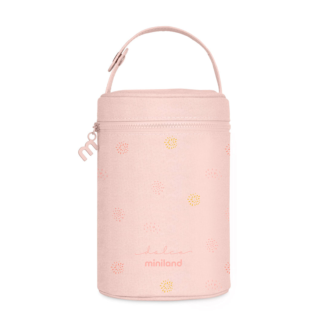 Miniland Thermibag Candy 700 ml Isoliertasche mit Tragegriff zum Aufhängen und Transportieren, ideal