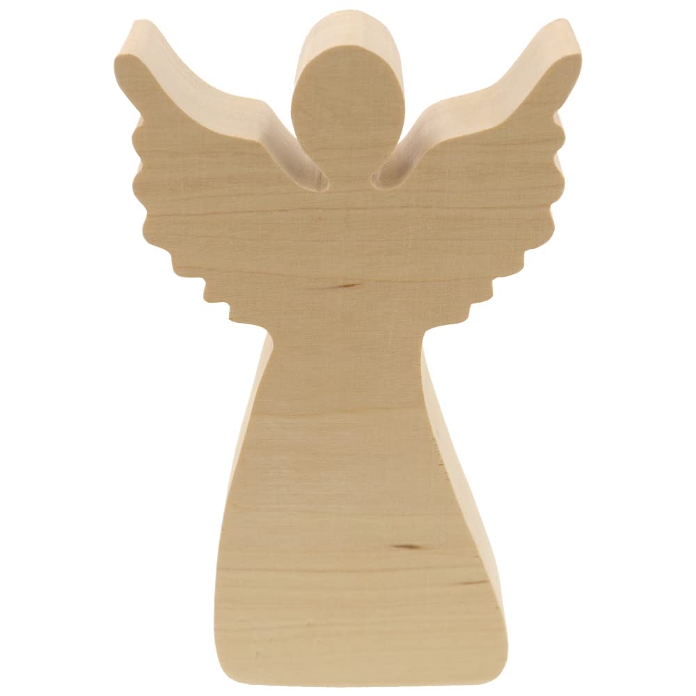 HOFMEISTER® Deko-Engel aus Holz, Weihnachtsdeko, Fensterdeko, Holzengel, als Glücksbringer oder Gesc