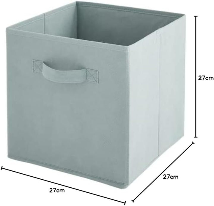 Box and Beyond Aufbewahrungsbehälter, Pappe, Salbeigrün, 27x27x27cm