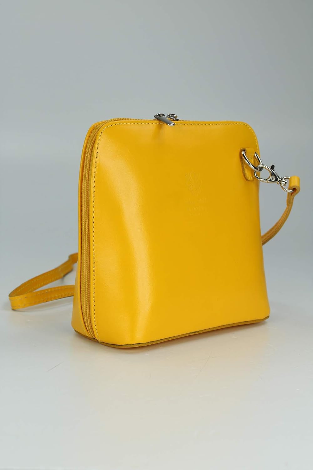Belli italienische Ledertasche Damen Umhängetasche klein Handtasche Schultertasche Abendtasche in ge