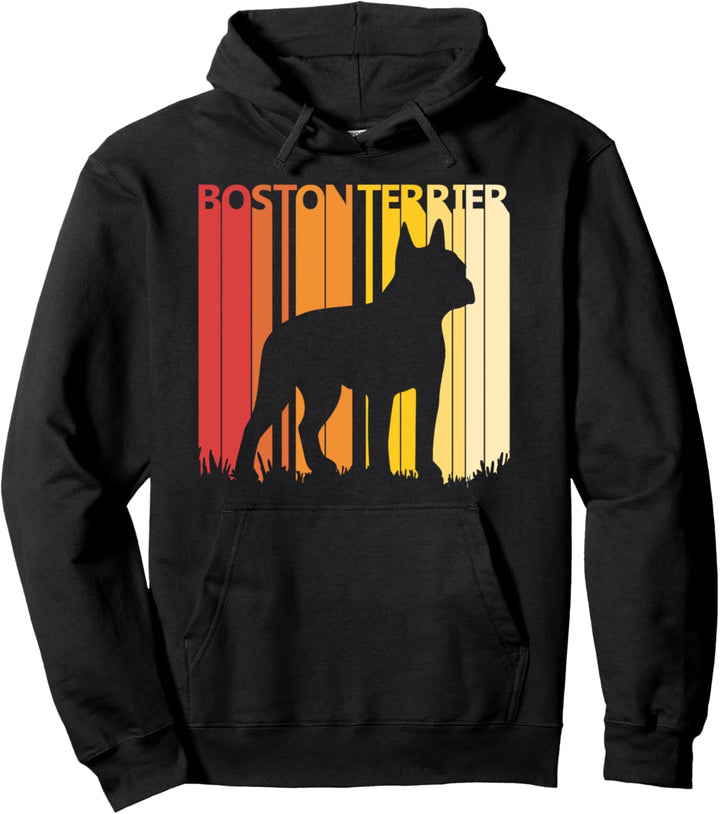 Boston Terrier Hund Pullover Hoodie