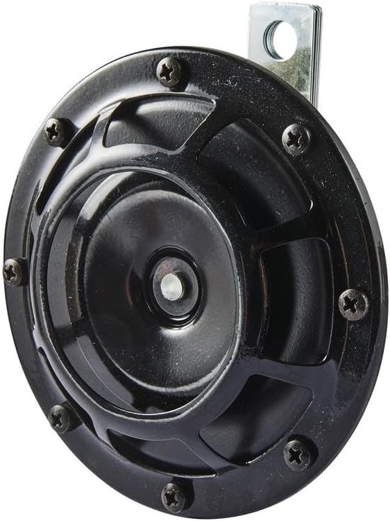 HELLA - Horn - B133 - 12V - 118dB(A) - Frequenzbereich: 500Hz - Hochton/Starkton - Gehäusefarbe: sch