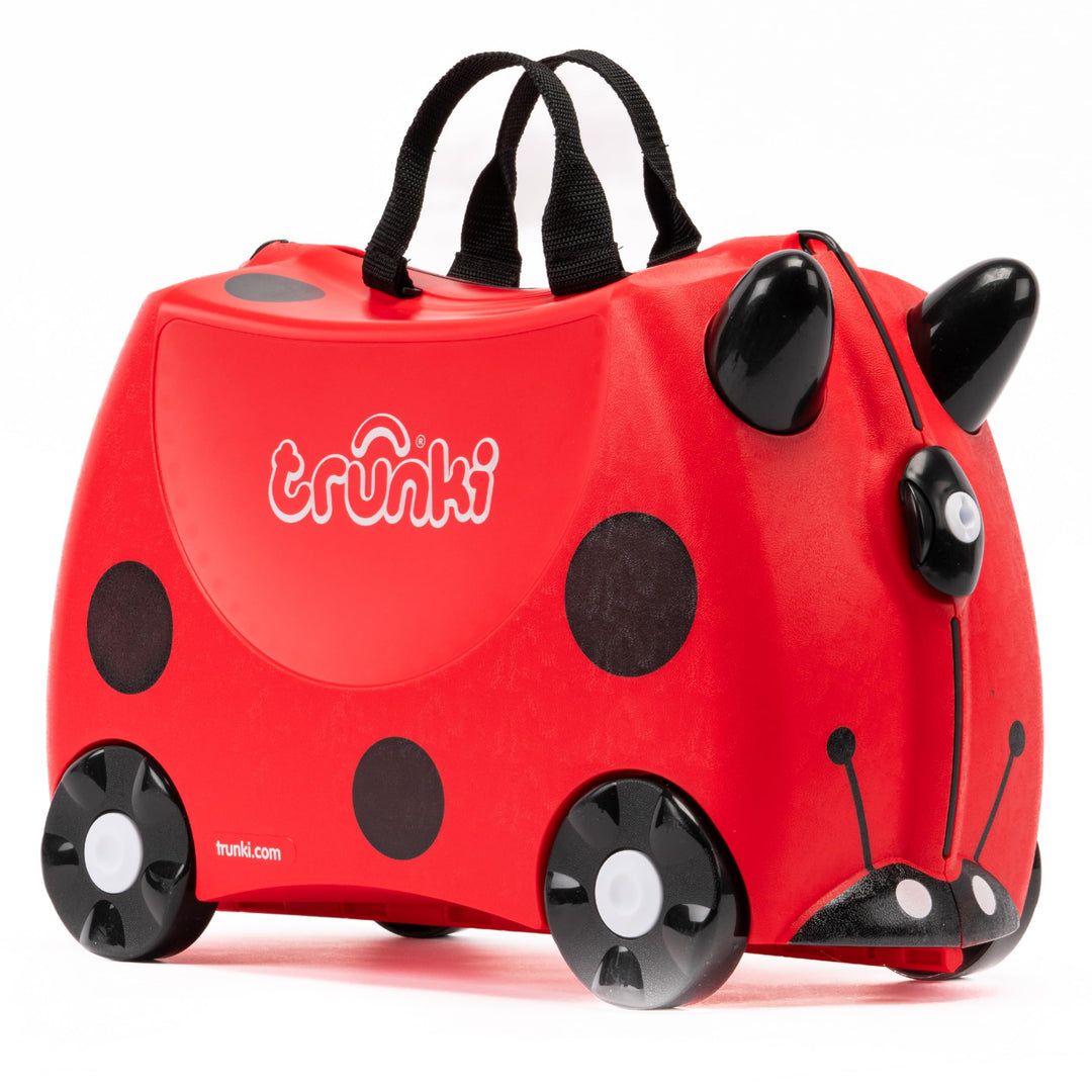 Trunki Handgepäck und Kinderkoffer zum Draufsitzen | Kinder Risen Geschenk für Mädchen und Jungen |