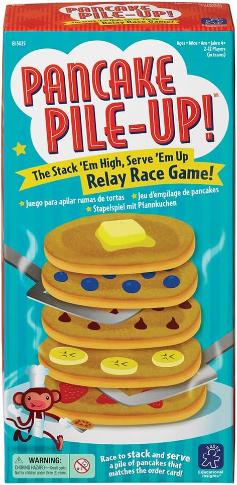 Learning Resources Pancake Pile-Up! Staffellauf-Spiel