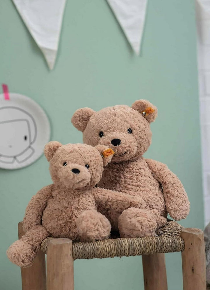 Steiff Kuscheltier Jimmy Teddybär, Süsses Stofftier mit Kunststoffaugen, Kinder, Jungen & Mädchen, F