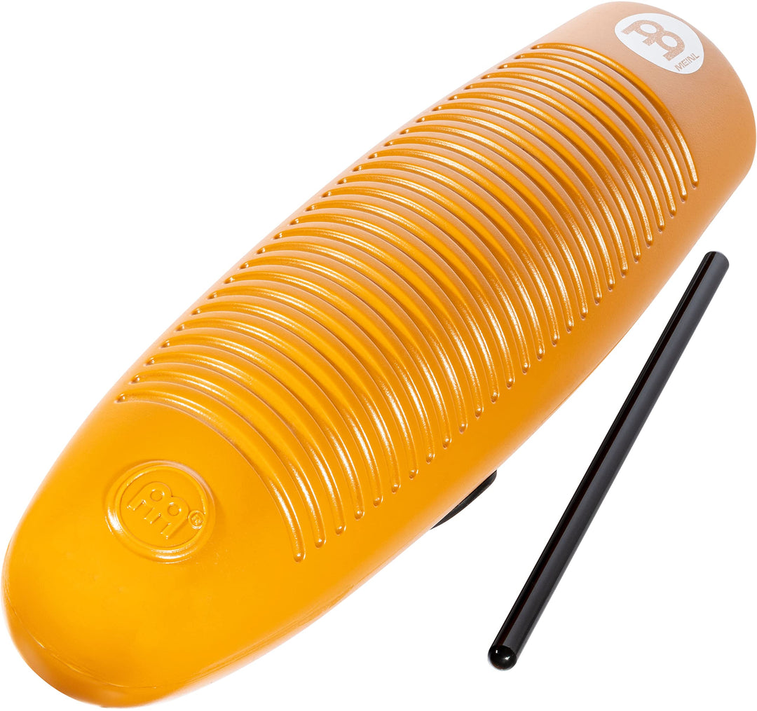 Meinl Percussion GU9 Kunststoff Turbo Guiro braun Klassisch, Klassisch