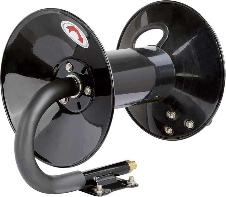 SuperHandy Handkurbel Schlauchtrommel für 9,5mmx30 M Schlauchtrommel ohne schlauch