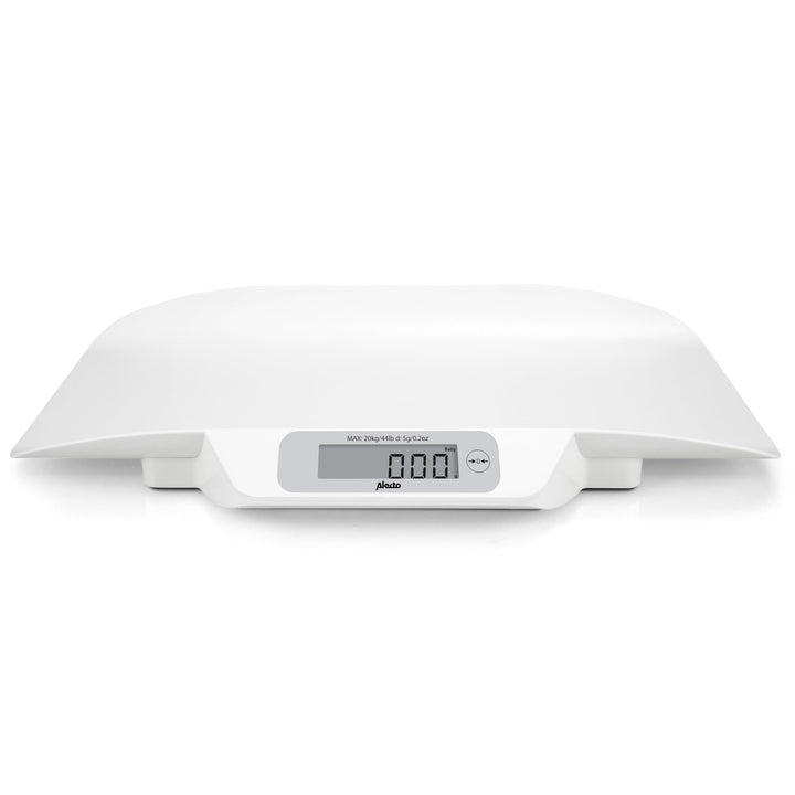Alecto BC-30 Alecto Baby BC-30 Babywaage digital, für Babys und Kleinkinder bis max. 20 kg mit Stabi