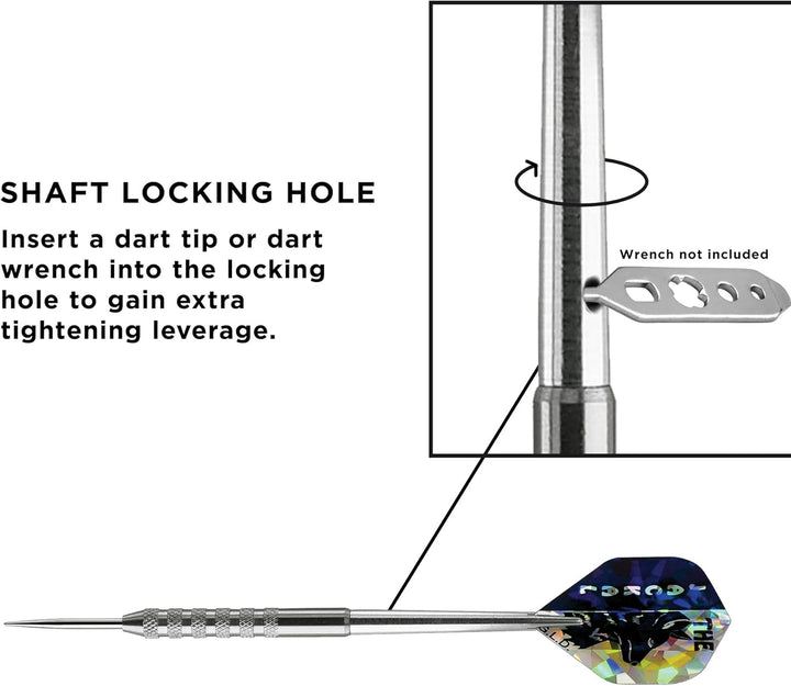 Viper Jackal Dartpfeile mit 80% Wolframstahlspitze 21 g, 21 g