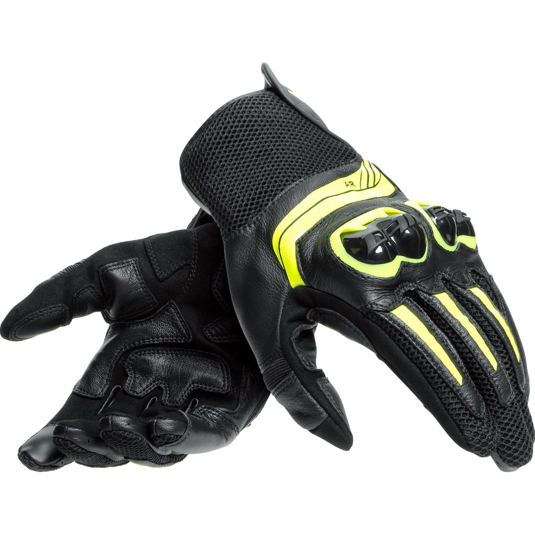 Dainese Mig 3 Unisex Leather Gloves, Motorradhandschuhe Leder mit Protektoren, für Damen und Herren,