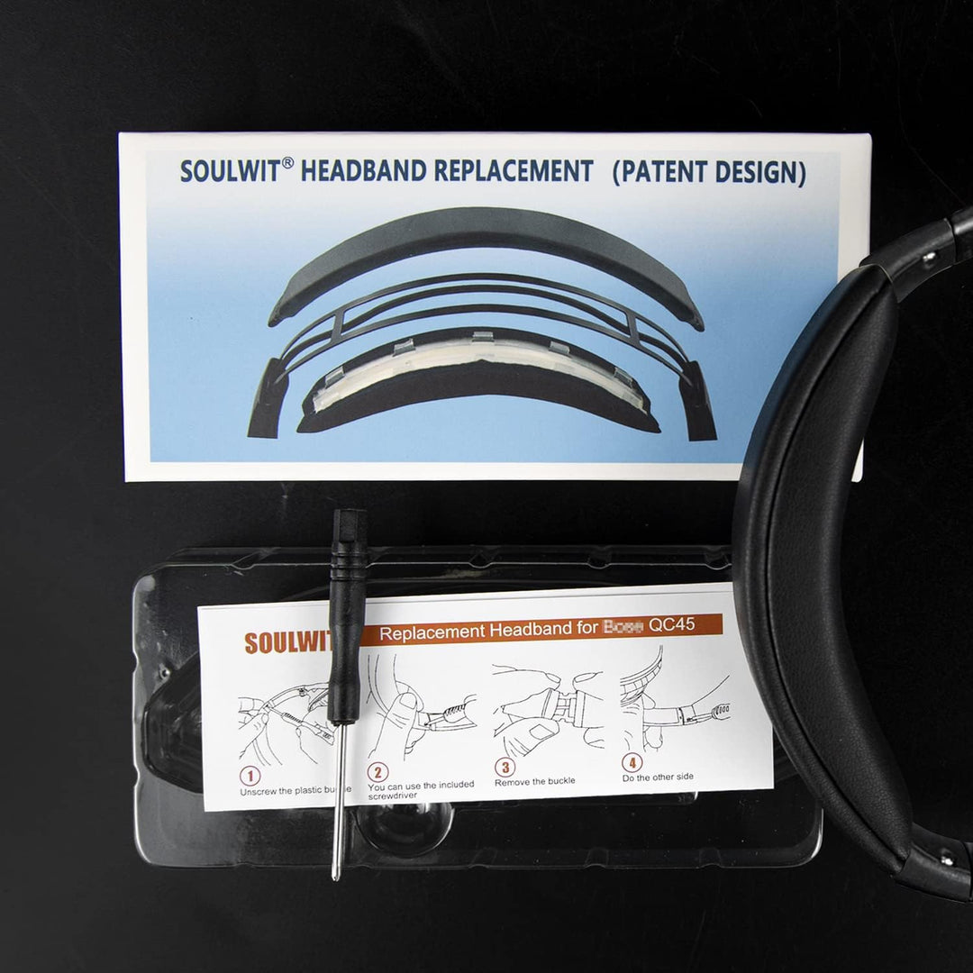 SOULWIT Ersatz Kopfband Stirnband für Bose QuietComfort 45 (QC45)/QuietComfort SE (QC SE)/New QuietC