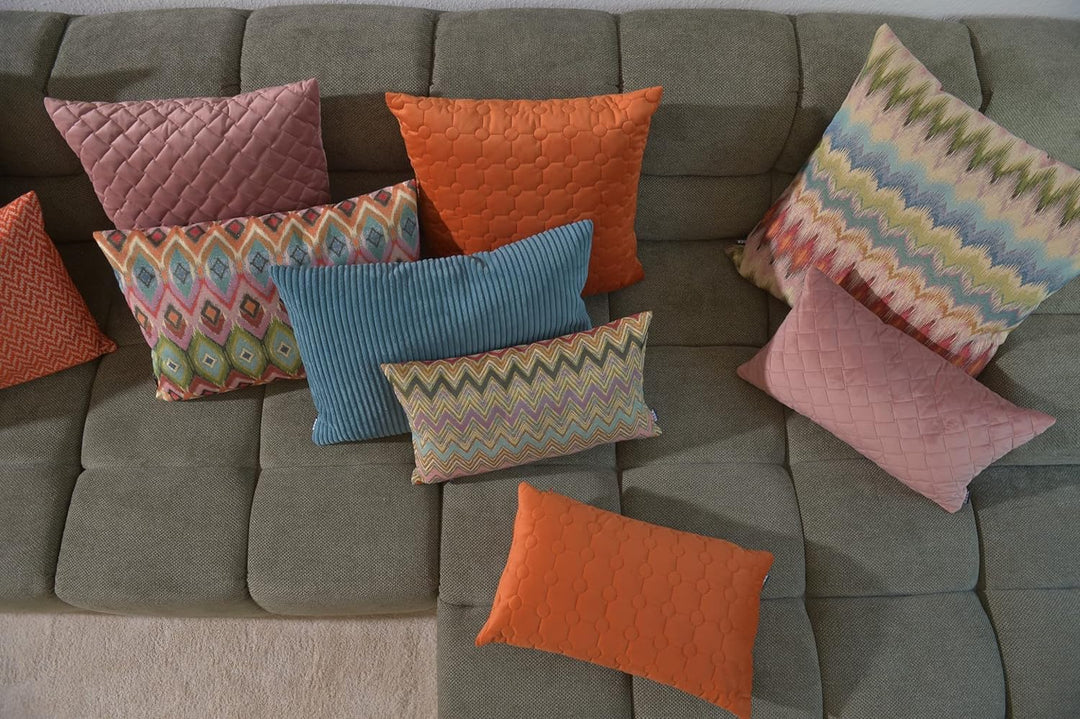 H.O.C.K.Belma Kissen 60x40cm multicolour boho