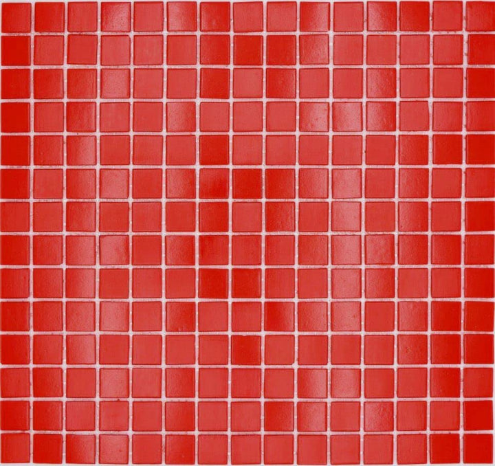 Mosaikfliese Glasmosaik rot Küchenrückwand Duschwand | 10 Mosaikmatten